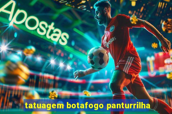 tatuagem botafogo panturrilha